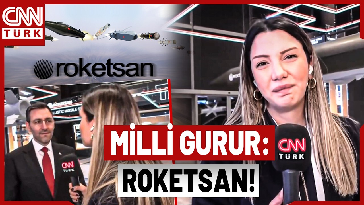 TAYFUN'dan SİPER'e, HİSAR'dan SUNGUR'a TSK'ya Dev Teslimat! CNN T&Uuml;RK ROKETSAN Tesisinde!