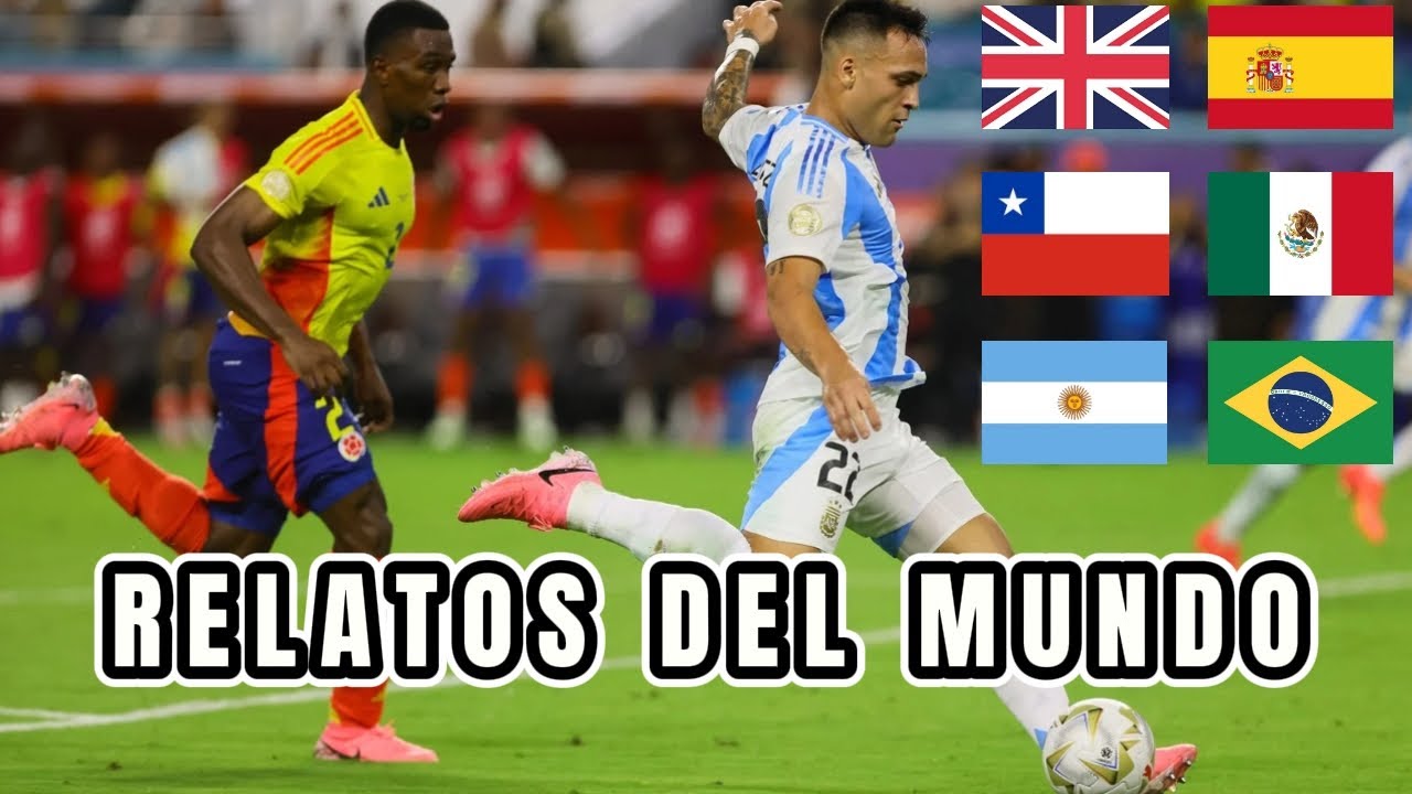 Gol De Lautaro Martínez A Colombia Copa América 2024 - Relatos Del Mundo
