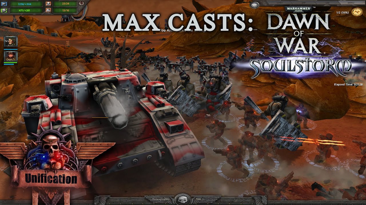 Max Casts: Dawn of War - Unification [Beta v.7.0] # Steel Legion VS O VS PG VS CD [PvE][FFA]