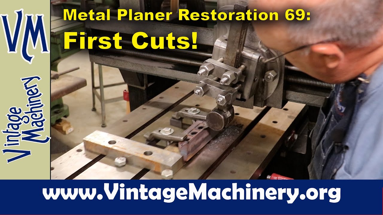 Metal Planer Restoration 69: FINALLY - The First Chips Have Been CUT!