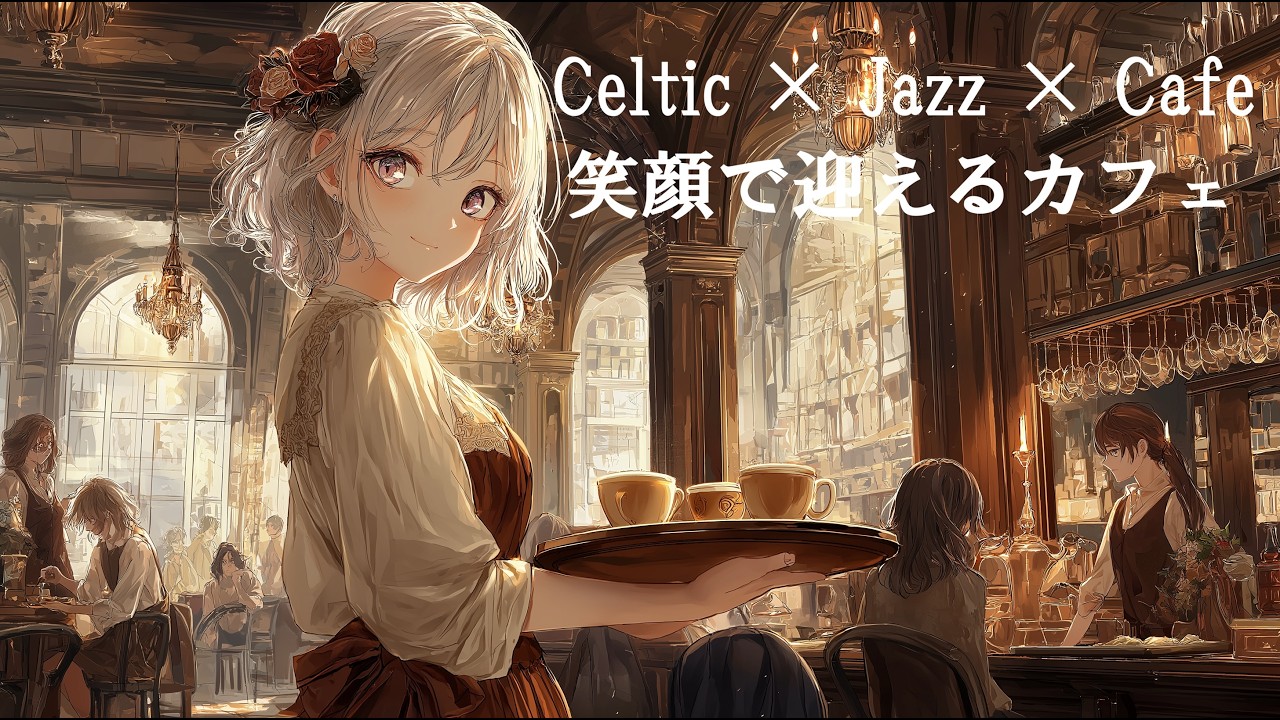 【ケルト×ジャズ×カフェ｜Celtic ×Jazz × Café】笑顔で迎えるカフェ🎶 作業・勉強・読書・リラックス用におすすめ🥐☕