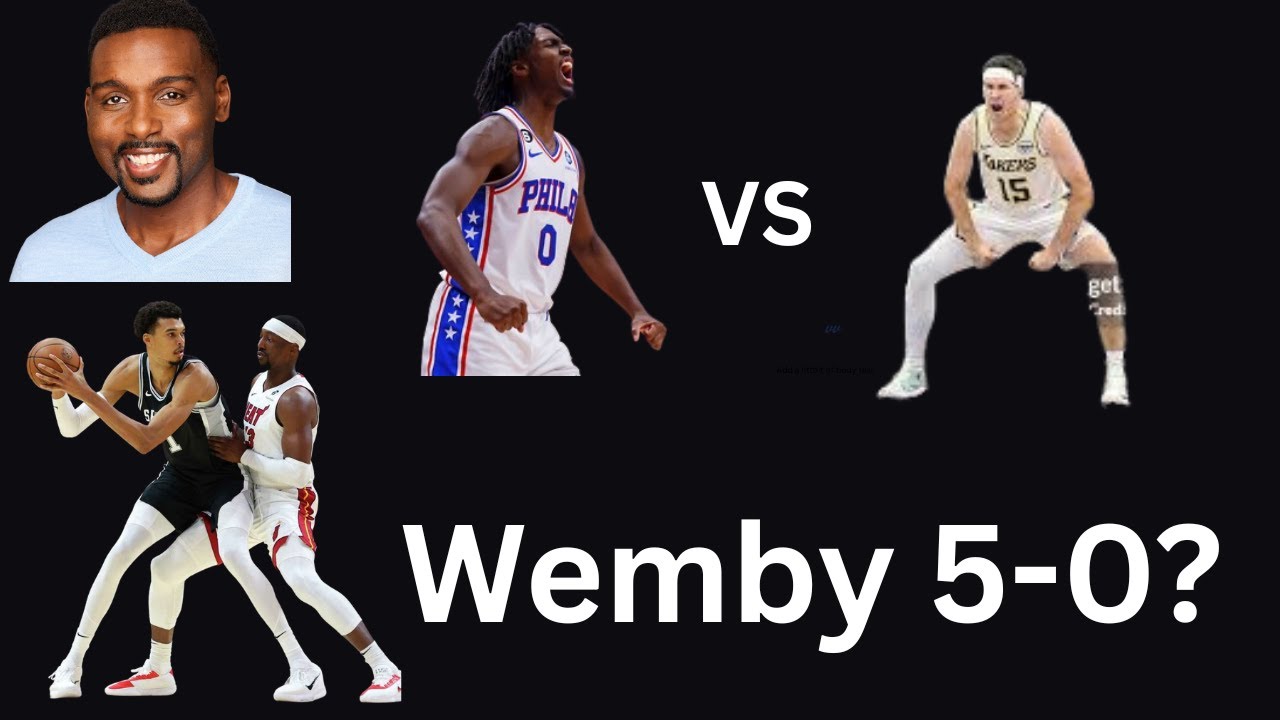 Wemby, Spurs Make History? | Wembanyama vs Bam Preview + Maxey vs Reaves Debate | Sportsmen Hoops