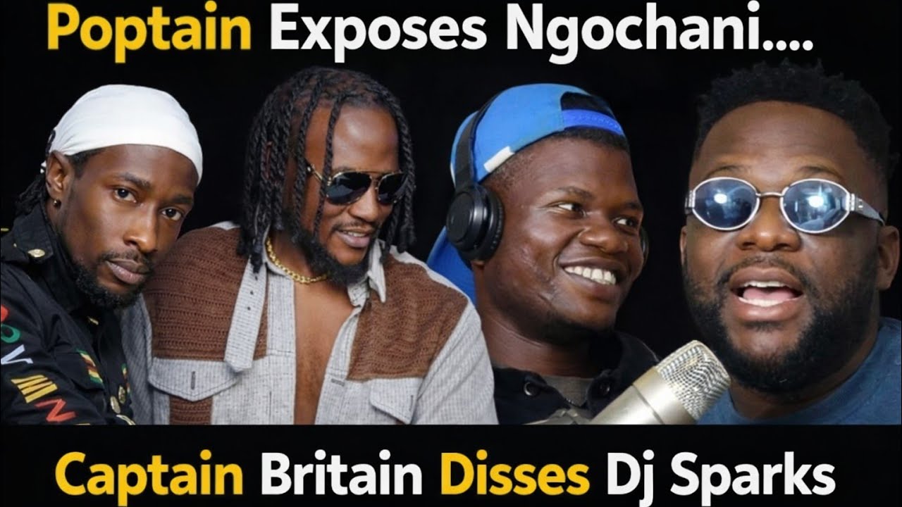 Poptain Adresses Ngochani DzeMuZimbabwe!!! Captain Britain Disses Dj Sparks 
