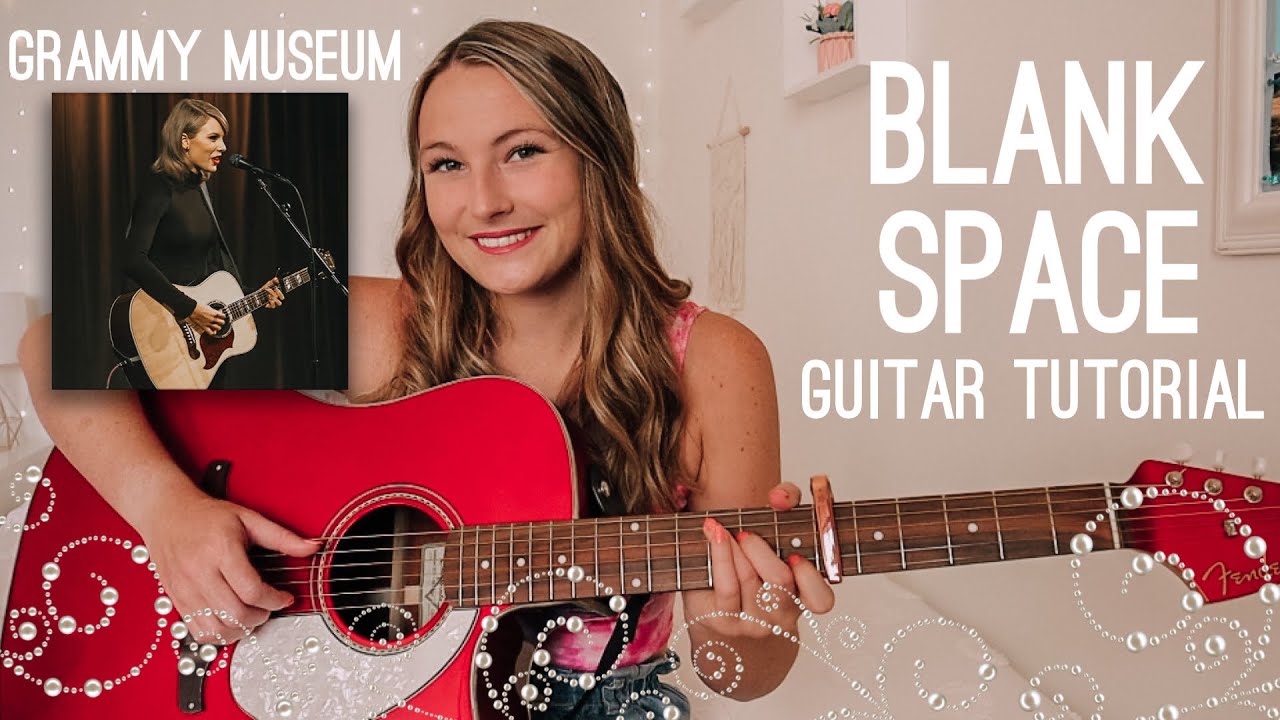 Урок игры на гитаре Taylor Swift Blank Space (Grammy Museum Live) // Nena Shelby