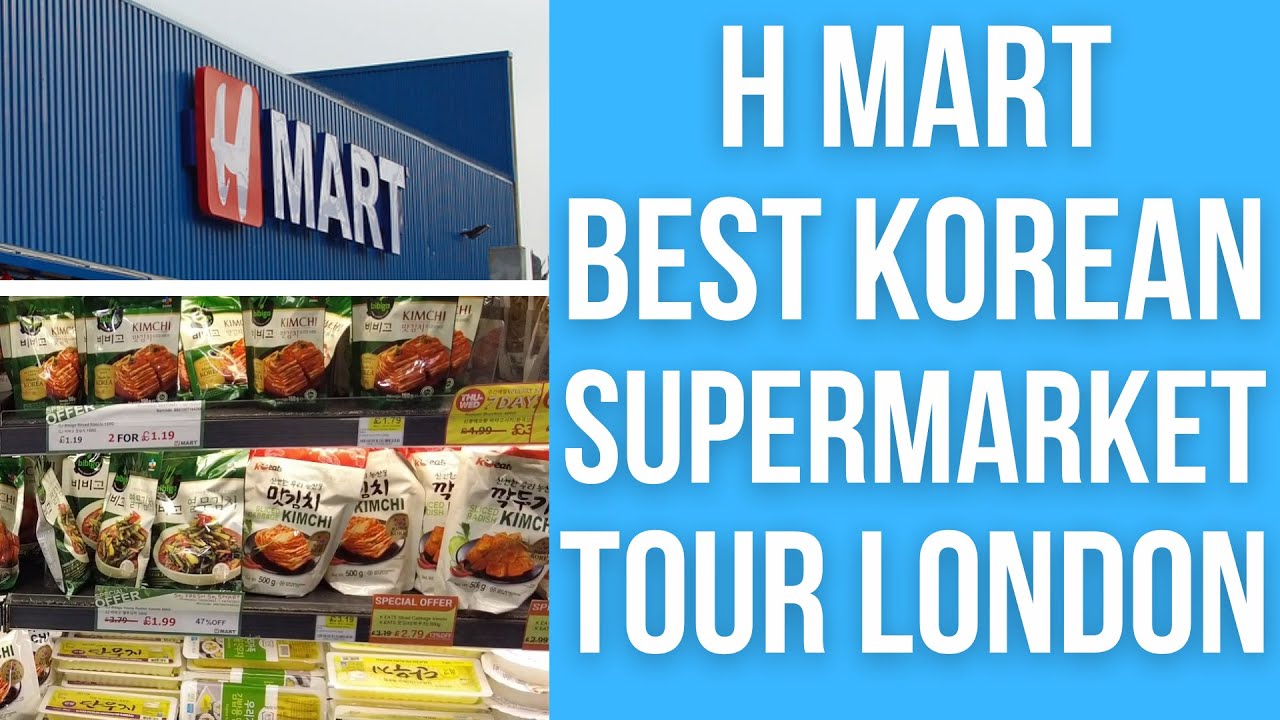 H Mart - Best Value Kimchi! Tour Of The Best Asian Supermarket In London