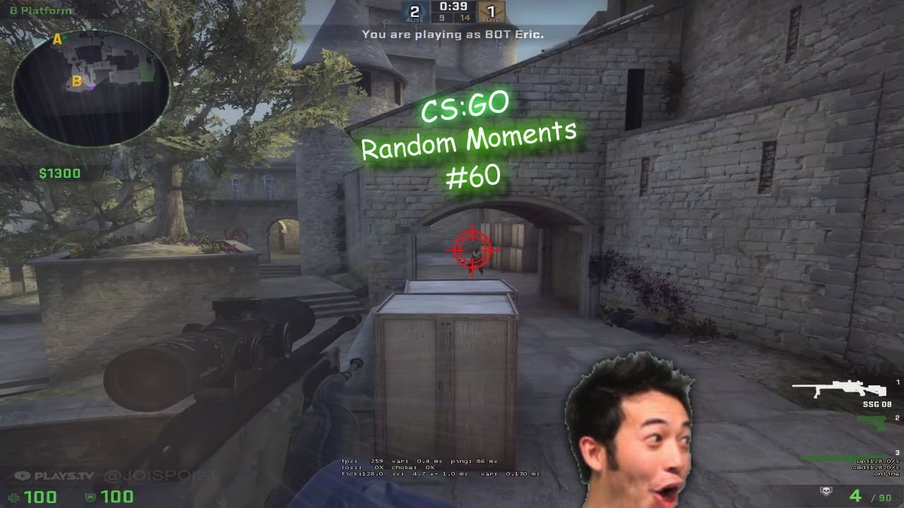 CS:GO - Insane Vac shots! | CS:GO Random Moments #60
