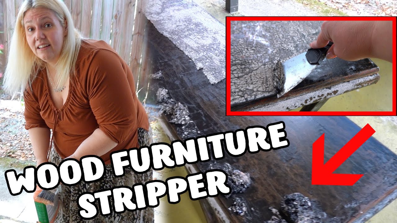 Furniture Makeover Stripping Wood Furniture to Find a Beautiful Surprise