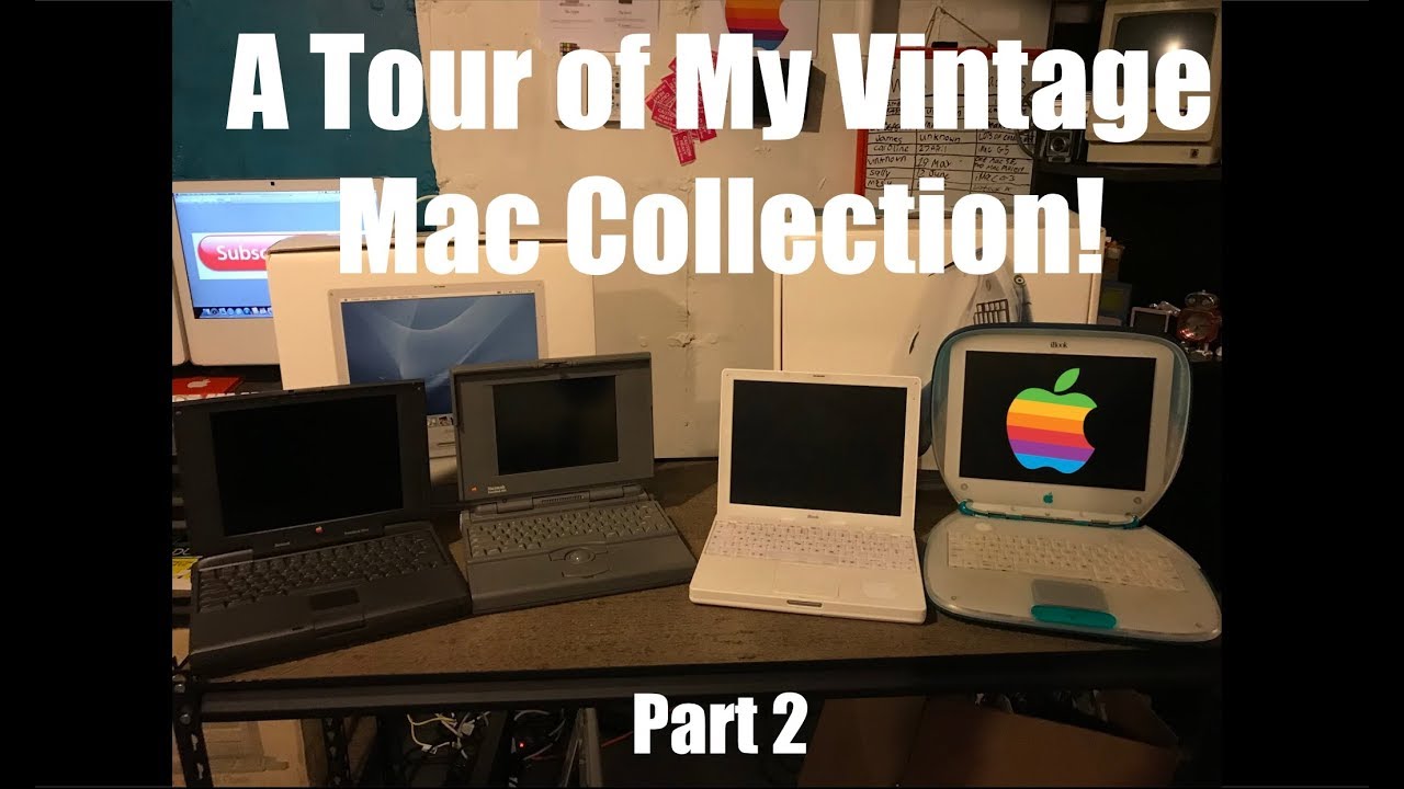 A Tour of My Vintage Mac Collection! June 2018 | Part 2 | Mastergeko4