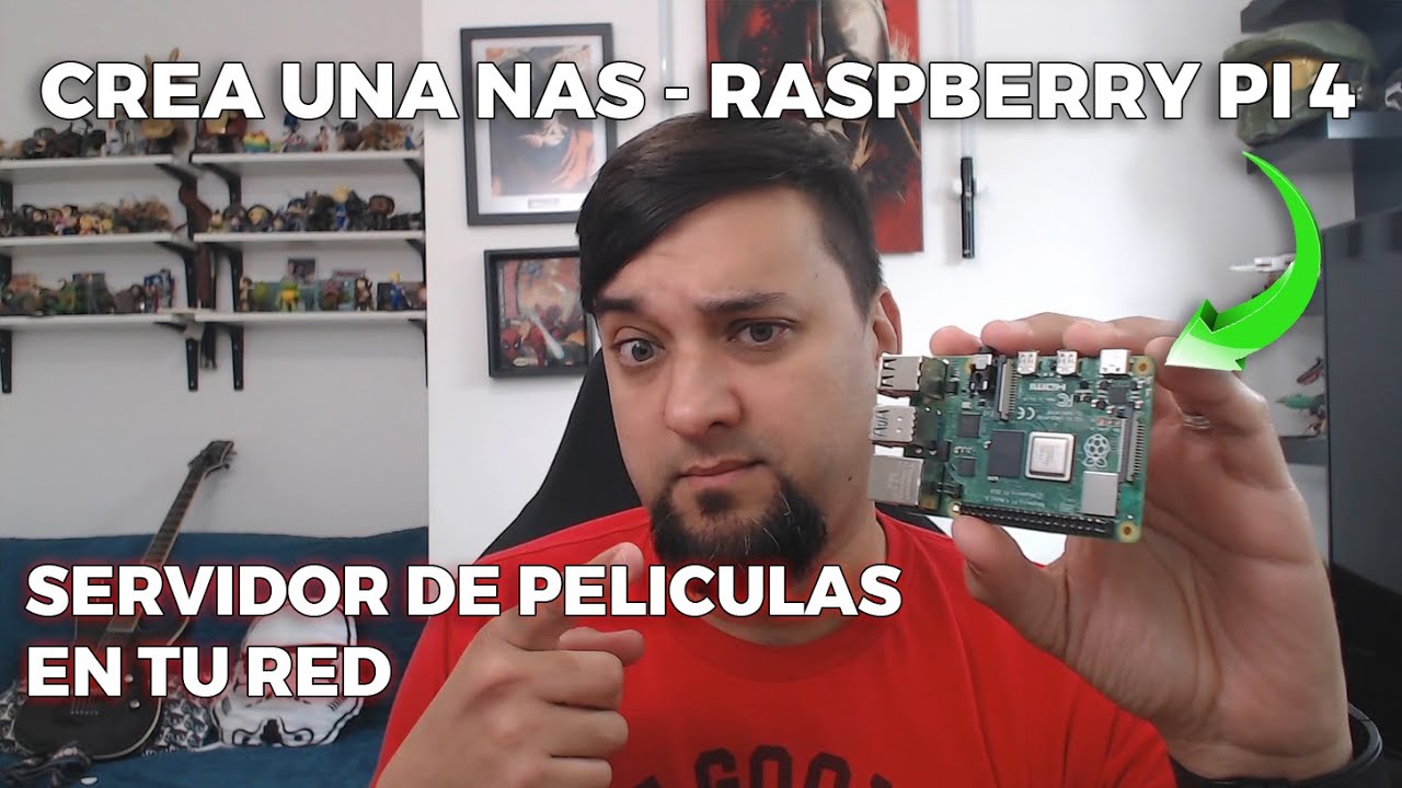 CREA UNA NAS CON RASPBERRY PI 4 Y UN SERVIDOR DE PELICULAS CON PLEX