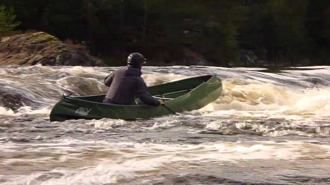 Tovdalselva, nedenfor Bås (elv høyre) (OC1 Ally canoe river whitewater)