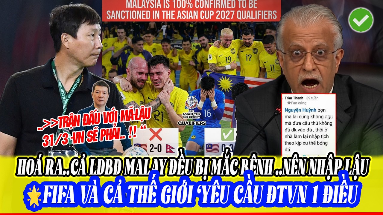 🚨AFC CÔNG BỐ TIN VUI ĐTVN THÊM VỠ OÀ! THẦY KIM NHẬN LỆNH THÉP, PHÁT HIỆN FAM MẮC BỆNH NGUY HIỂM 🙏
