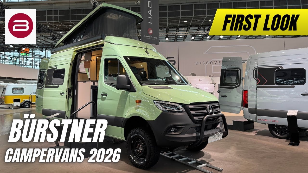 BÜRSTNER Campervans 2026: NEW HABITON and B66 Special Edition