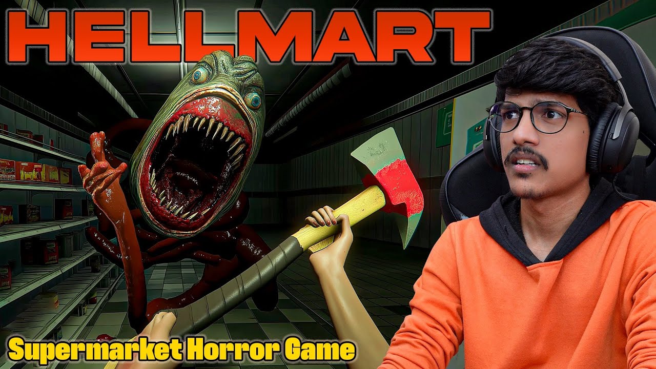 Working In A MONSTER SUPERMARKET | HELLMART | THE COSMIC BOY