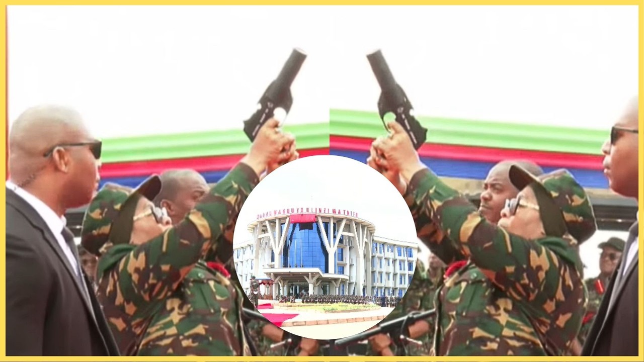 #LIVE: RAIS SAMIA AKIZINDUA MAKAO MAKUU YA ULINZI WA TAIFA, DODOMA