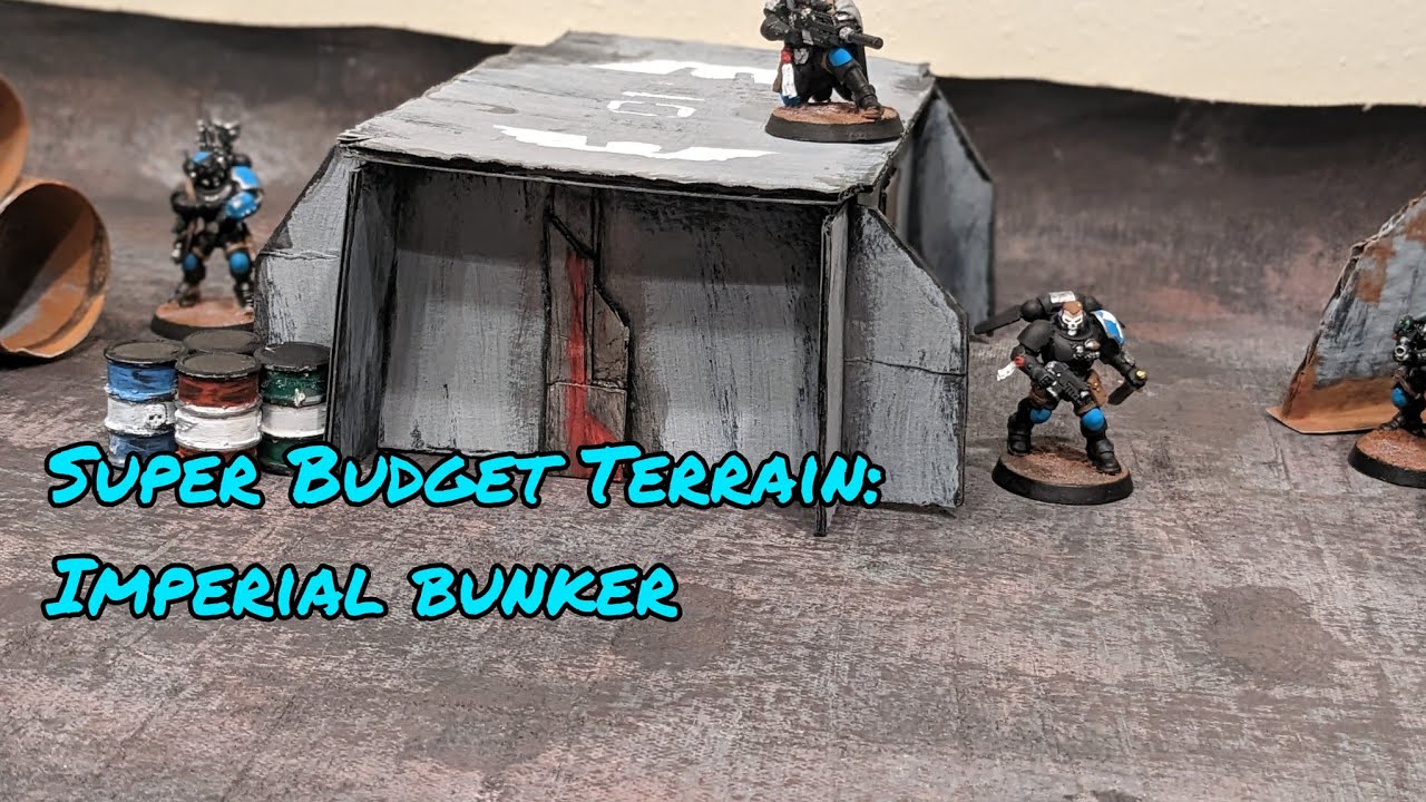 Super Budget Terrain: Scifi Bunker