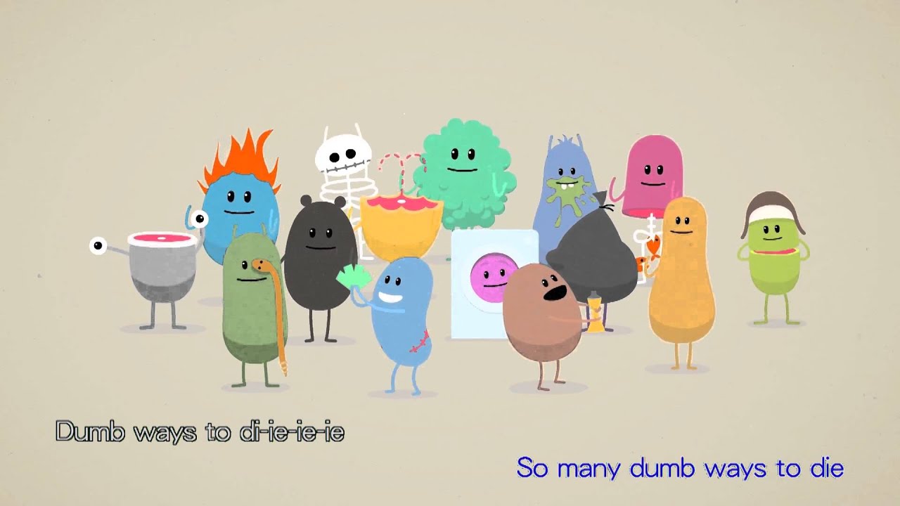 Dumb Ways to Die - Karaoke Edition with Lyrics
