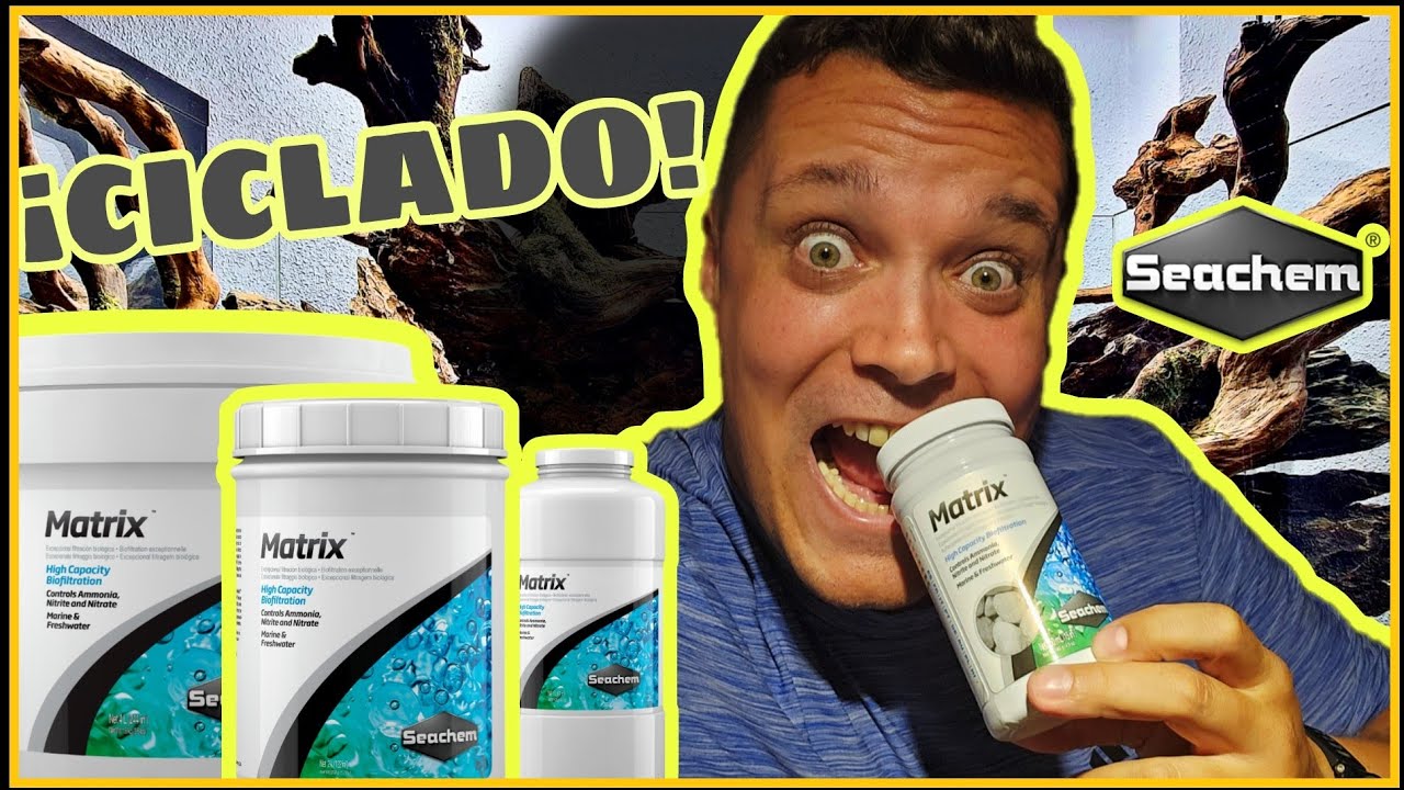 ¿SEACHEM MATRIX EN EL FILTRO? // REVIEW // ¿MEJOR MATERIAL FILTRANTE ACUARIO? // CICLADO ACUARIO