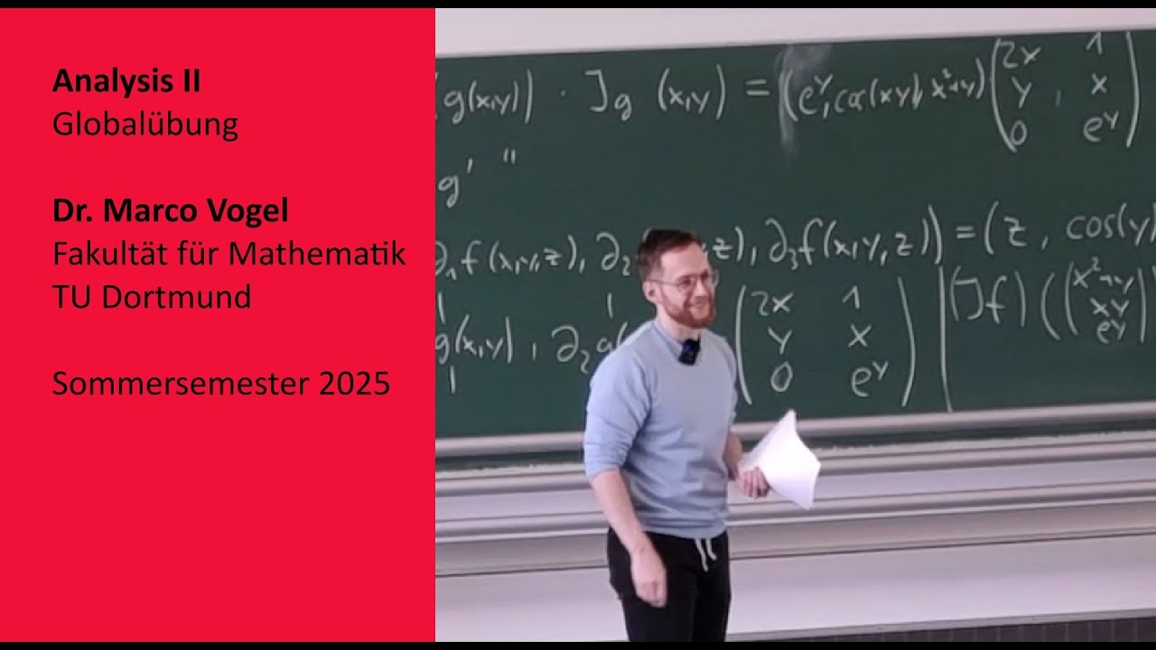 Jacobi-Matrix, Kettenregel & Taylorentwicklung im Mehrdimensionalen | Globalübung Analysis 2