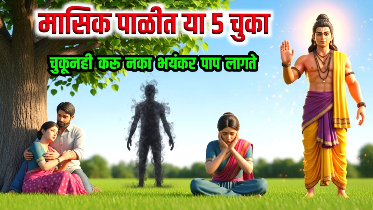 कृष्ण सांगतात मासिक पाळीत | या 5 चुका करणारी स्त्री कोणते पाप  करते ?