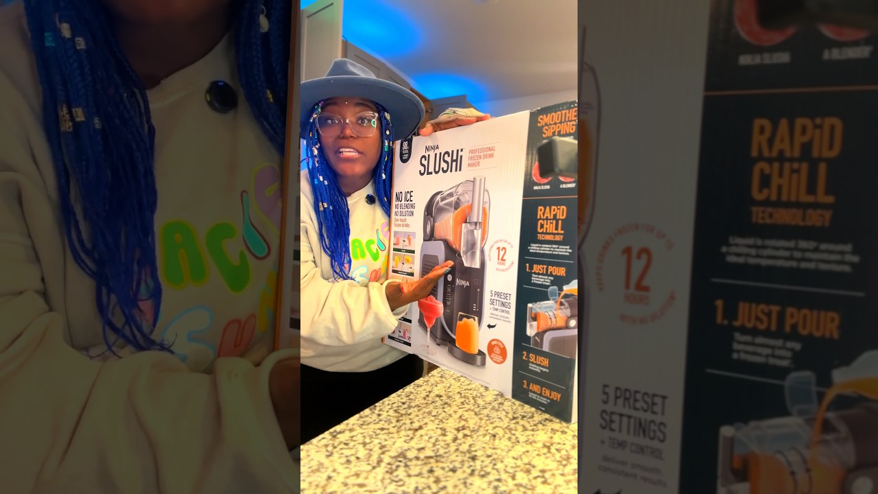 Полный обзор от начала до конца Ninja Slushie Machine #christmasrecipe @authenticteeceeLive