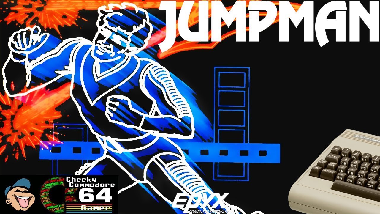 JUMPMAN – Commodore 64 (1983) | Epyx’s Classic Platformer Adventure