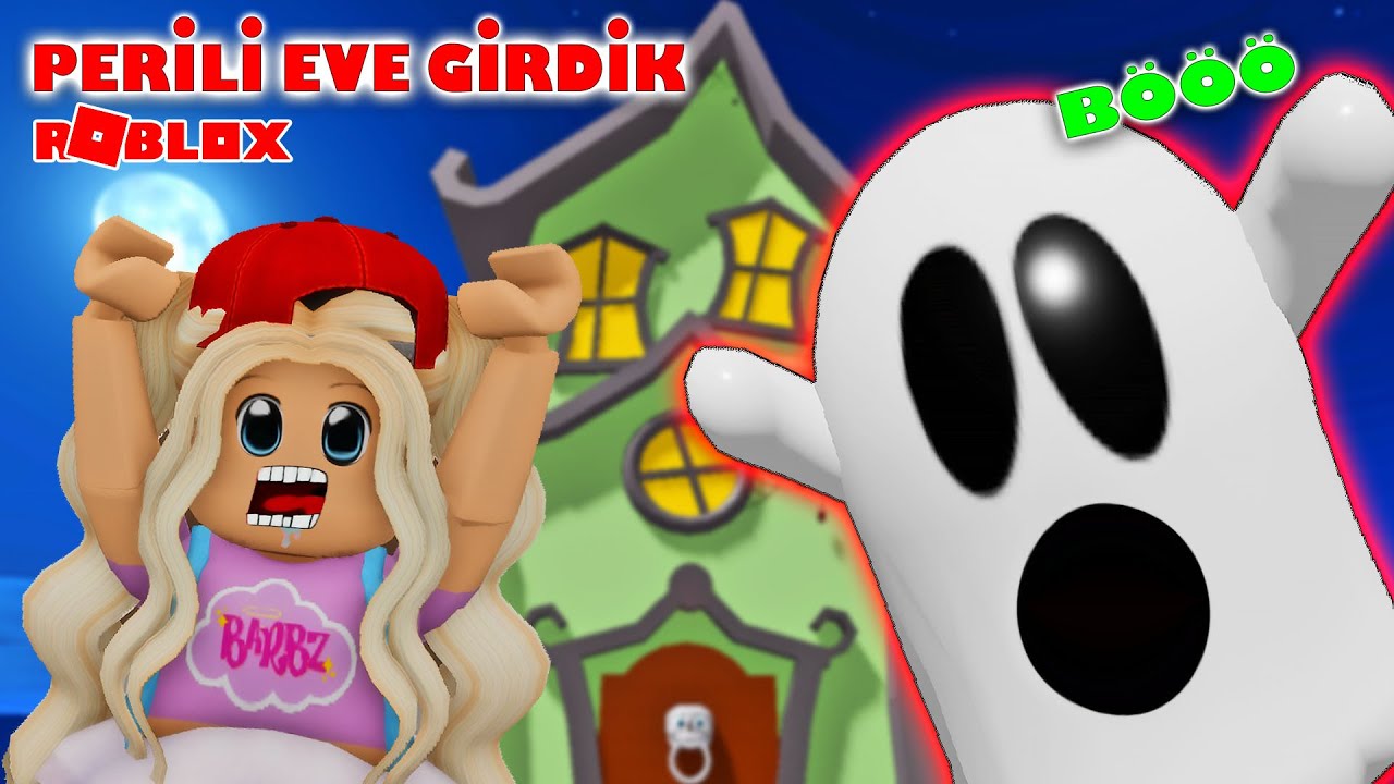 👻 PERİLİ EVE GİRDİK ALTIMIZA ETTİK STORY 😱 | ROBLOX Haunted House