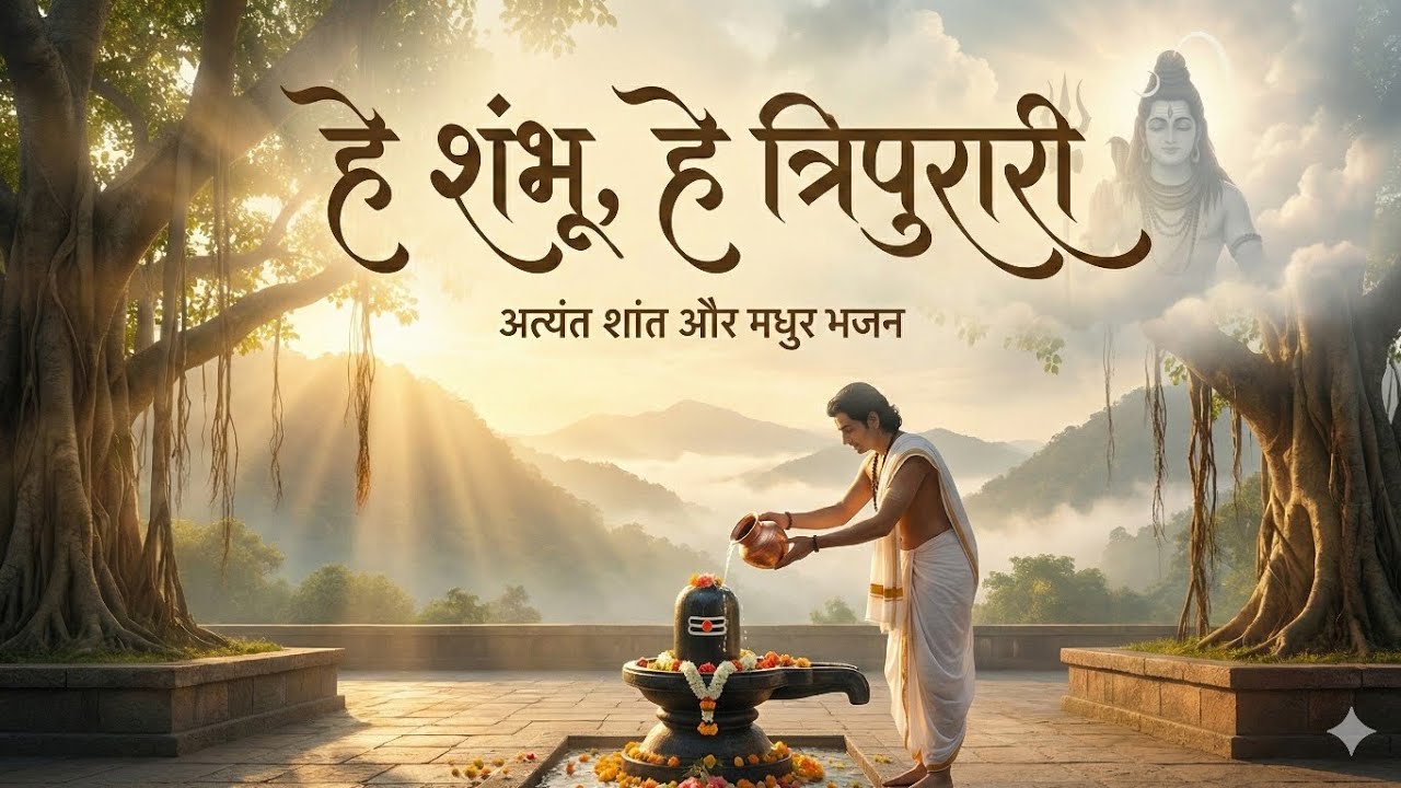Hey Shambhu Hey Tripurari | New Morning Shiv Bhajan 2026 | Peaceful Mahadev Song