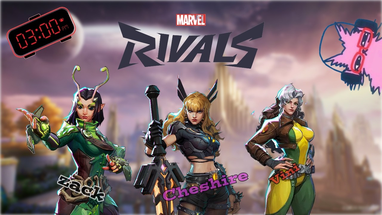 Viramos a noite jogando Marvel Rivals!