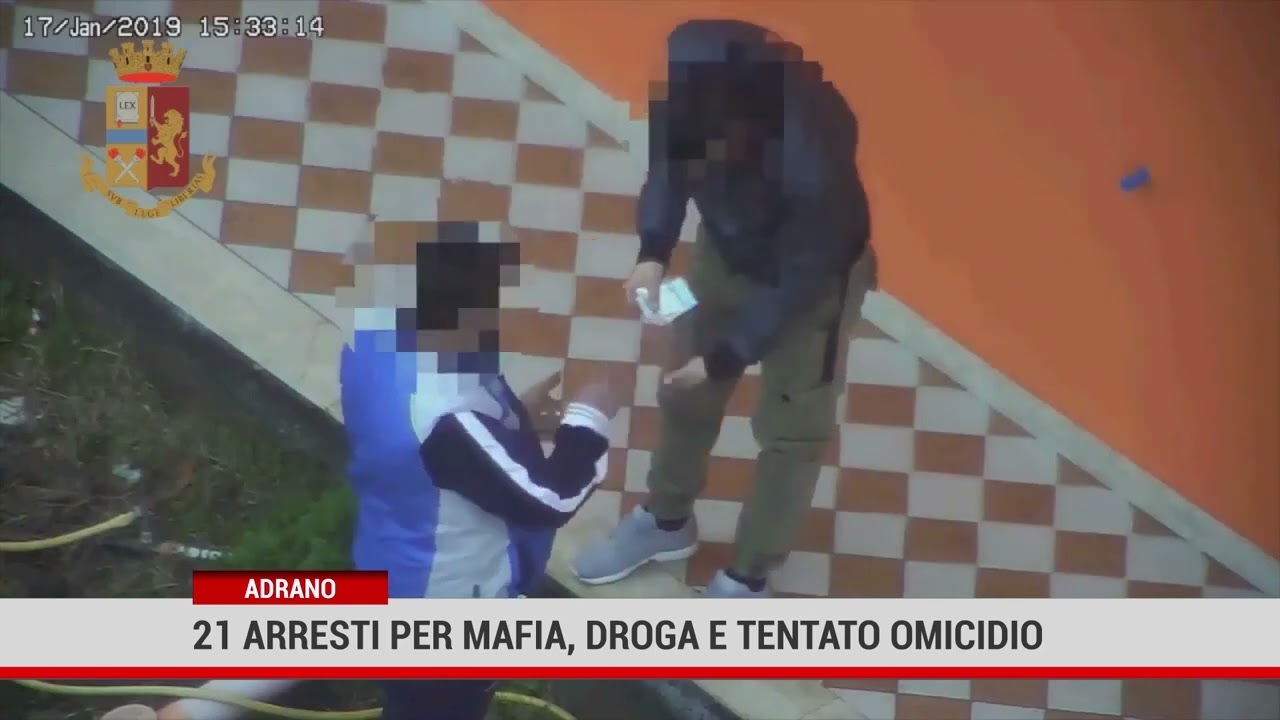 Adrano. 21 arresti per mafia, droga e tentato omicidio