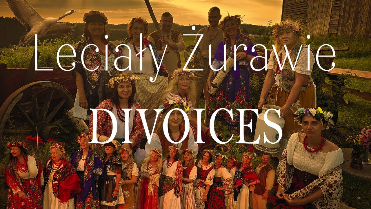 LECIAŁY ŻURAWIE [Official video] - DIVOICES