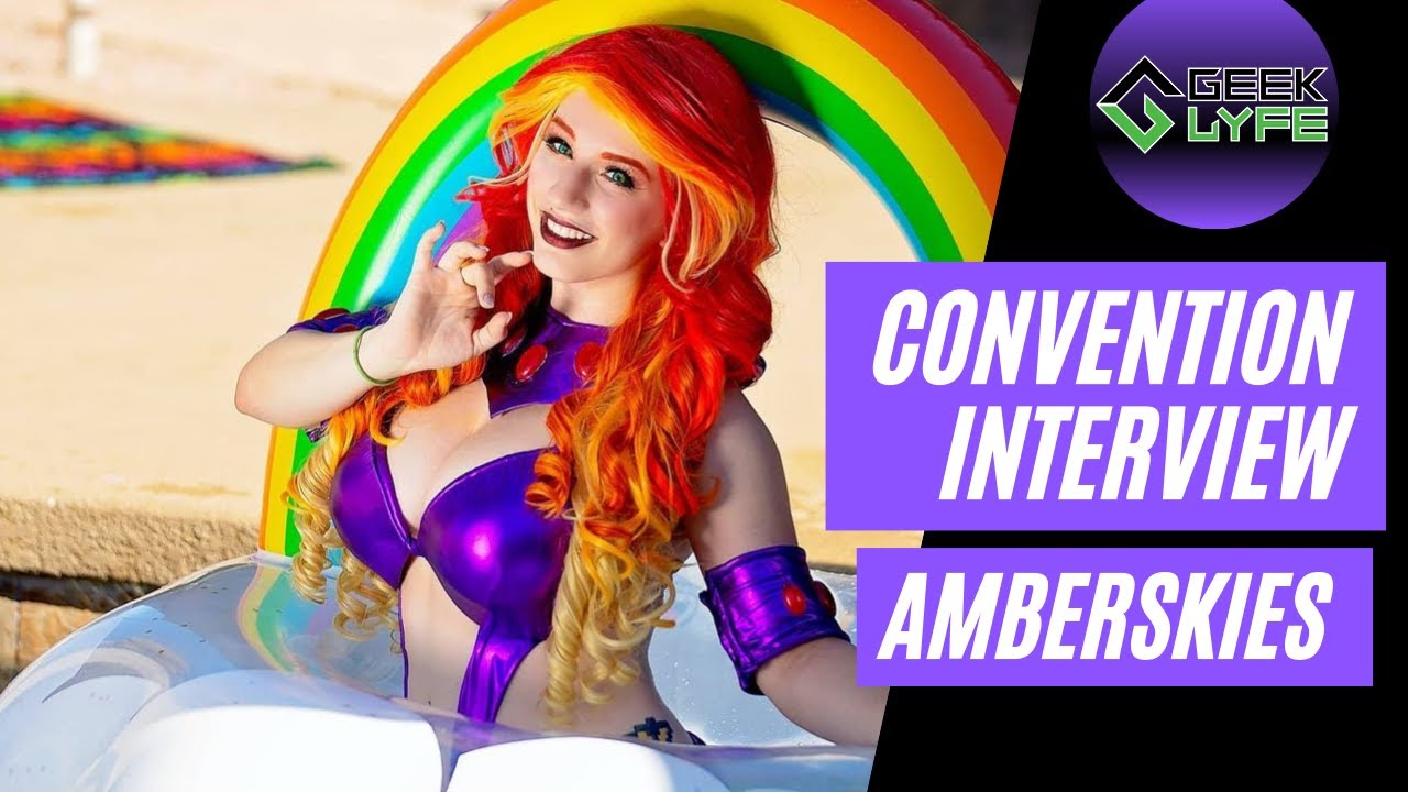 Interview with Amberskies Cosplay at The Geek Lyfe Cosplay Swim Suit Shoot
