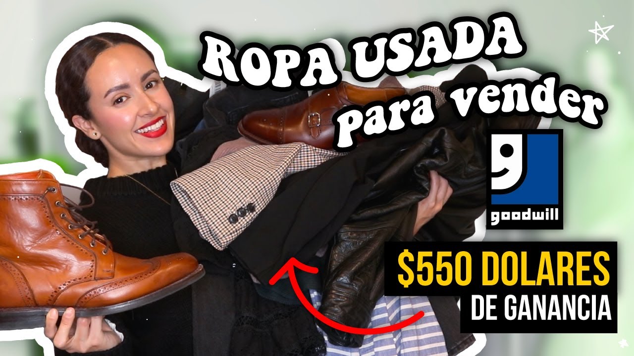 ROPA USADA para VENDER en INTERNET 💸♻️ Haul de Goodwill | Patty Machado