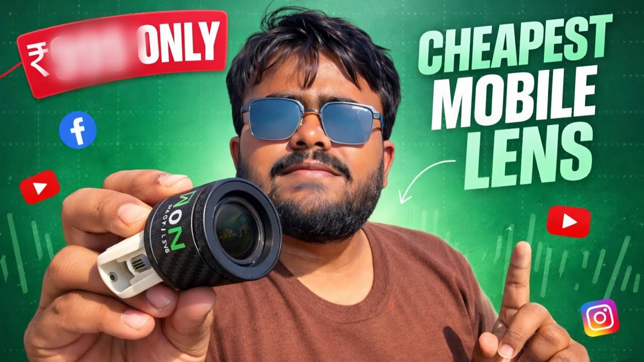 ₹XXX Only 😱 | Cheapest Mobile Lens for Smartphone Photography?