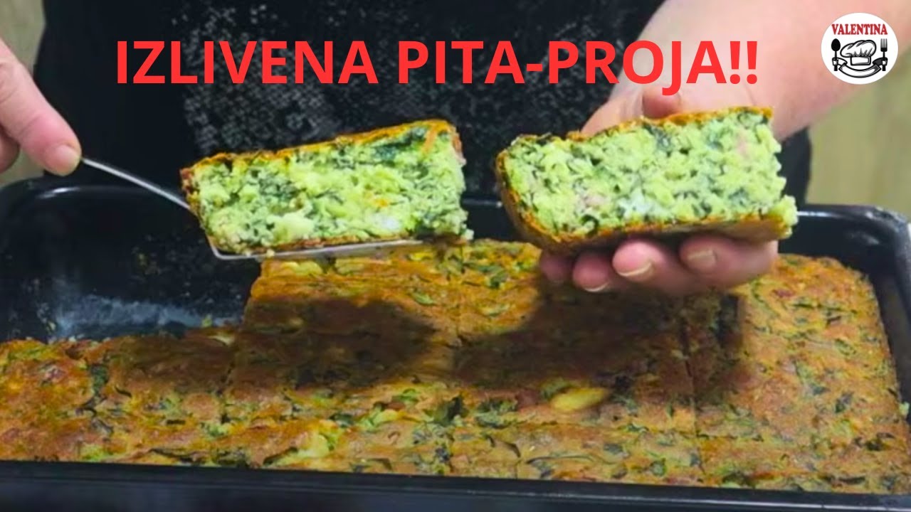 🔊Pripremite za 10 minuta❗Najukusnija i najbrža pita-proja sa spanaćem❗Sa merom na čaše❗❗