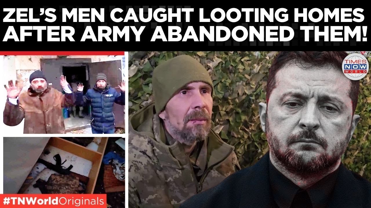 ABANDONED & HIDING: Russian Forces Catch Ukrainian Troops Disguised as Civilians Looting Homes!