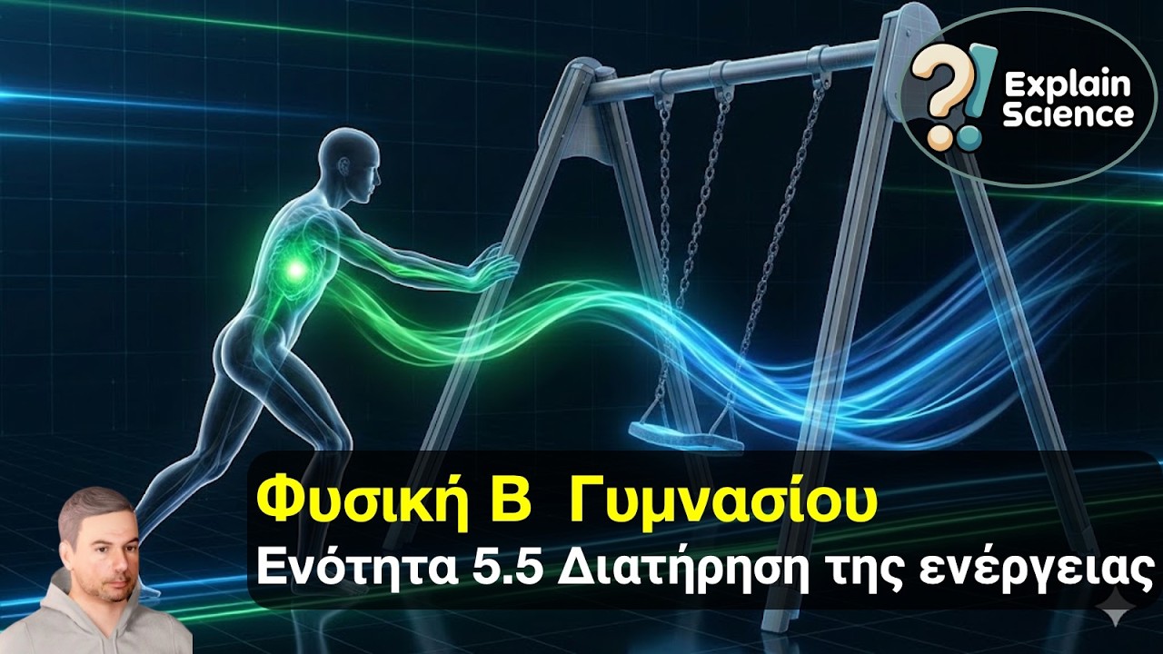 Φυσική Β Γυμνασίου - Ενότητα 5.5 Διατήρηση της ενέργειας