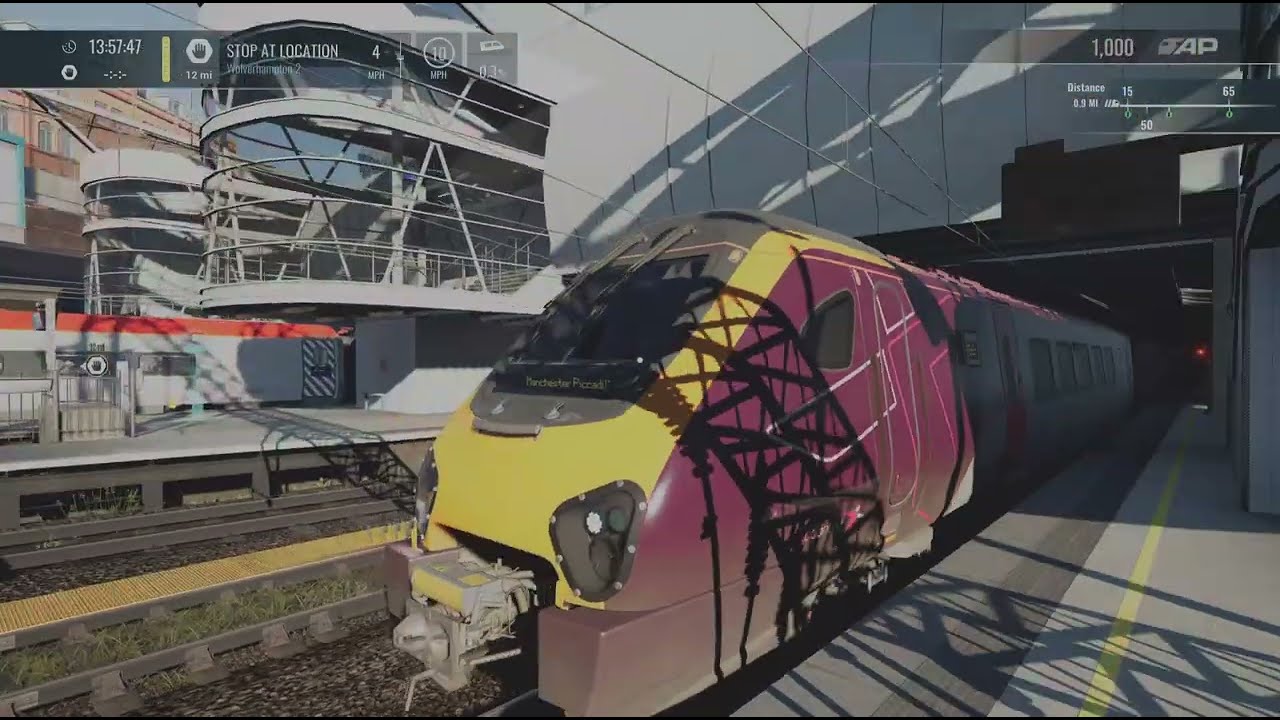 TSW6 | Birmingham to Crewe | Class 220 vouager