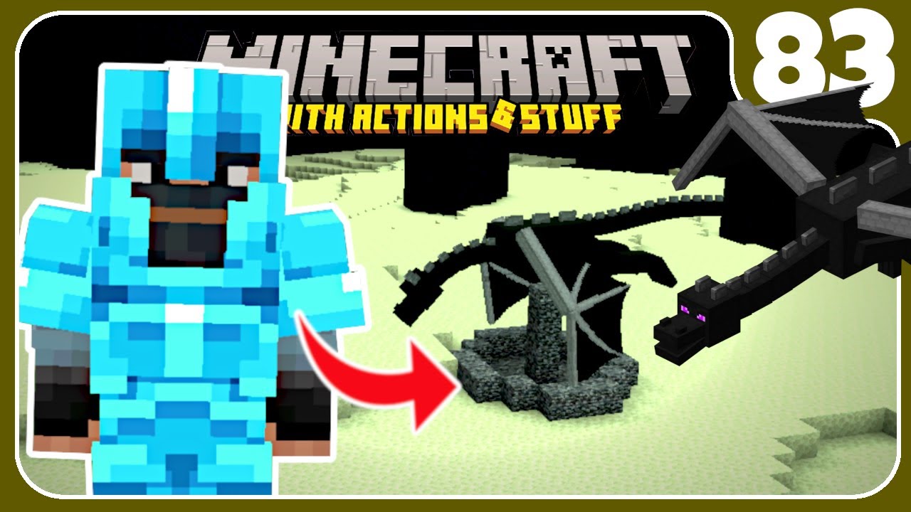 MY ENDER DRAGON FIGHT IN BEDROCK EDITION!