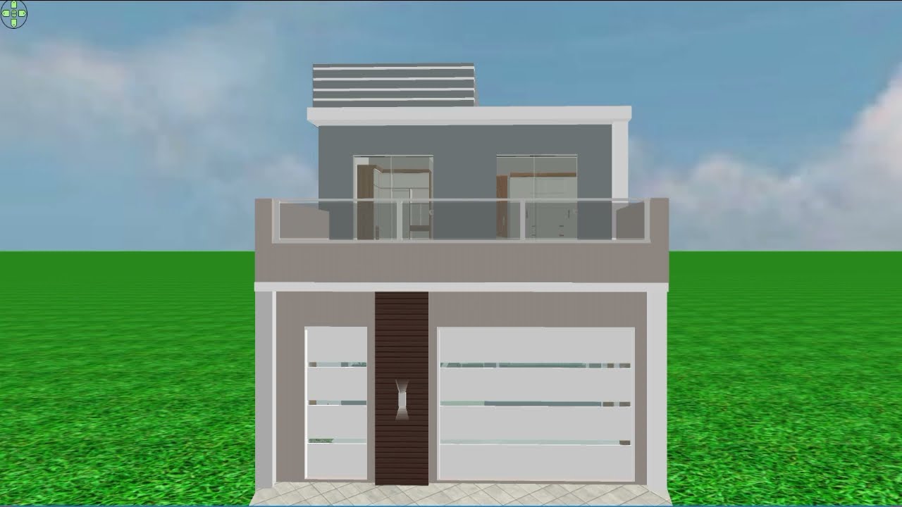 sobrado 5x12 com 4 quartos em cima