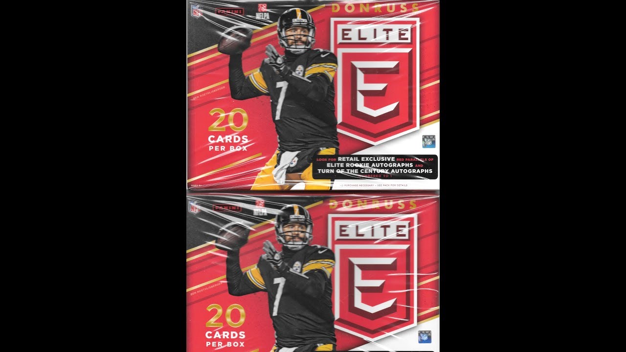 2016 Donruss Elite Football 2 Retail Box Break 2 Hits