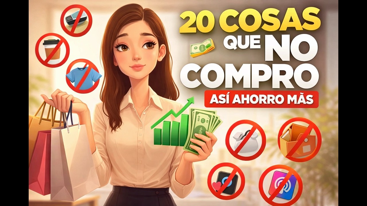 20 Cosas que la Gente FRUGAL Nunca Compra