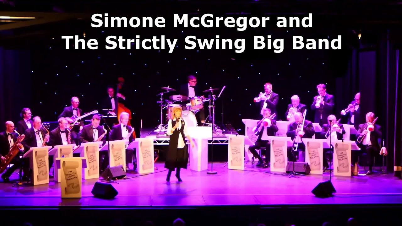 Simone McGregor and The Strictly Swing Big Band At The Lowther Pavilion