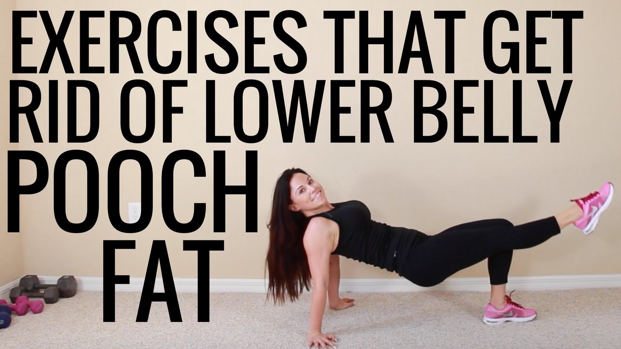 Exercises that Get Rid of Lower Belly Pooch Fat - Christina Carlyle