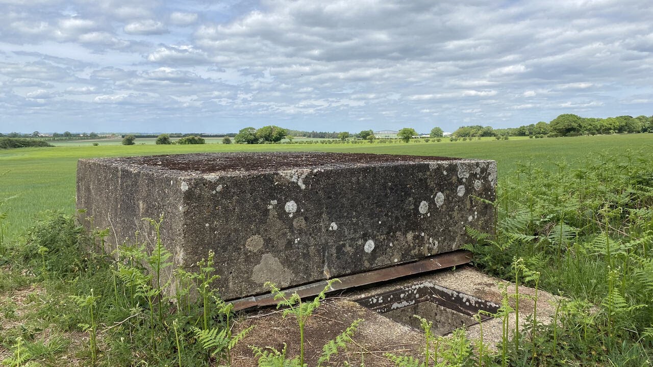 RAF METHWOLD /PART 1 / OLD PIG FARM & BATTLE  HEAD  QUARTERS.