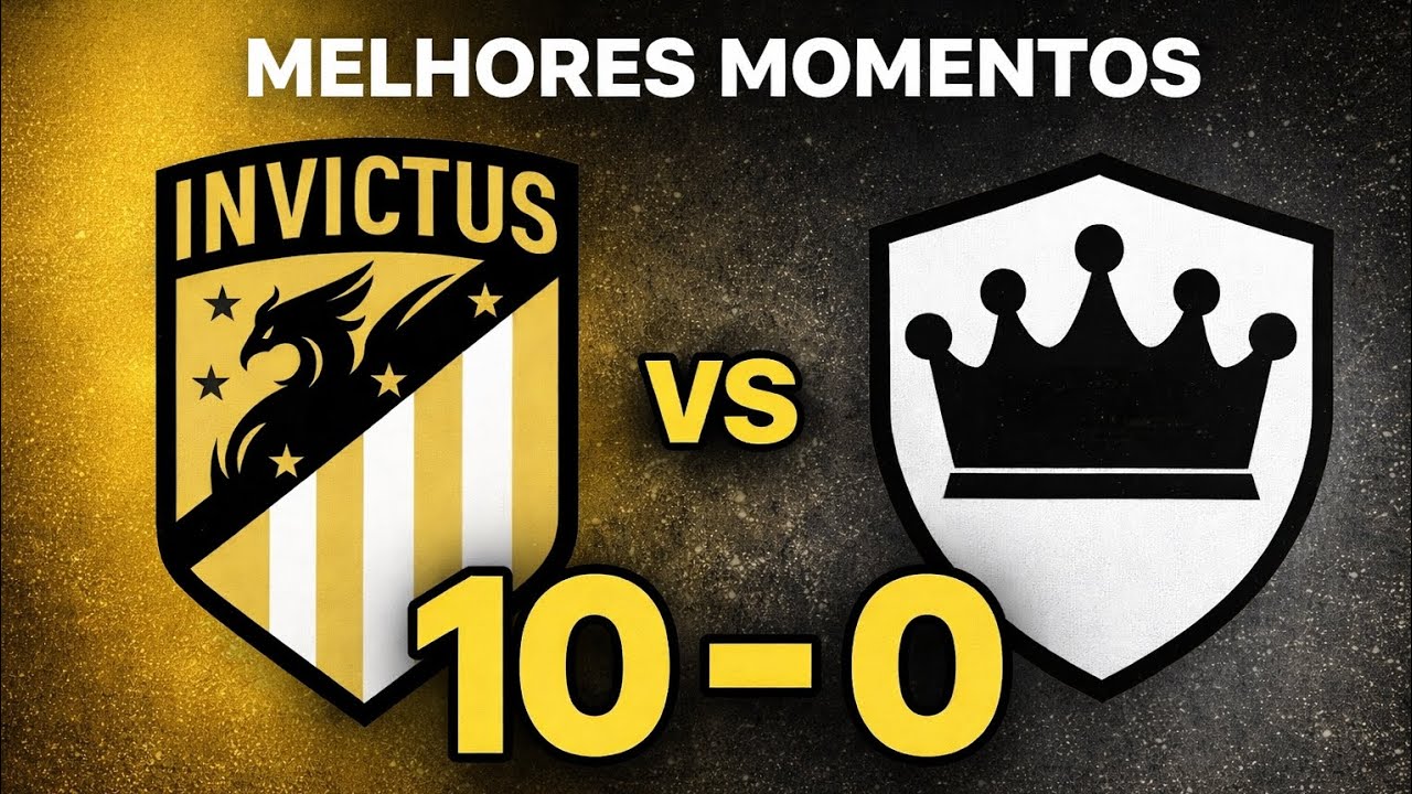 MELHORES MOMENTOS INVICTUS 10 X 0 COROAS FC #unmatchedego 
