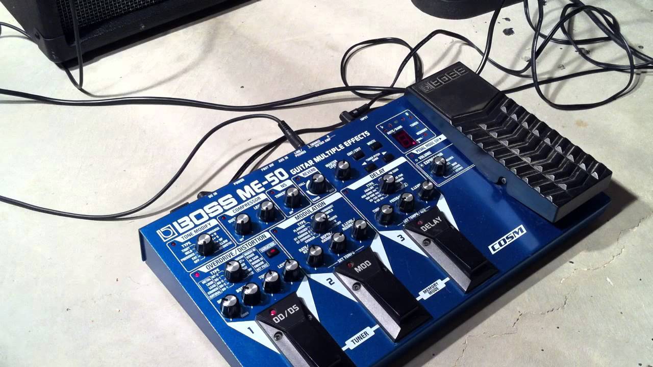 Boss ME 50 Metal Demo