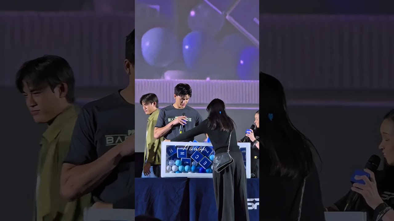 251106 เล่นเกมส์เรียงตัวอักษร(Full fancam) JOSSGAWIN GUINZLY SF SCREENING #SFXJOSSGAWINGUINZLY 