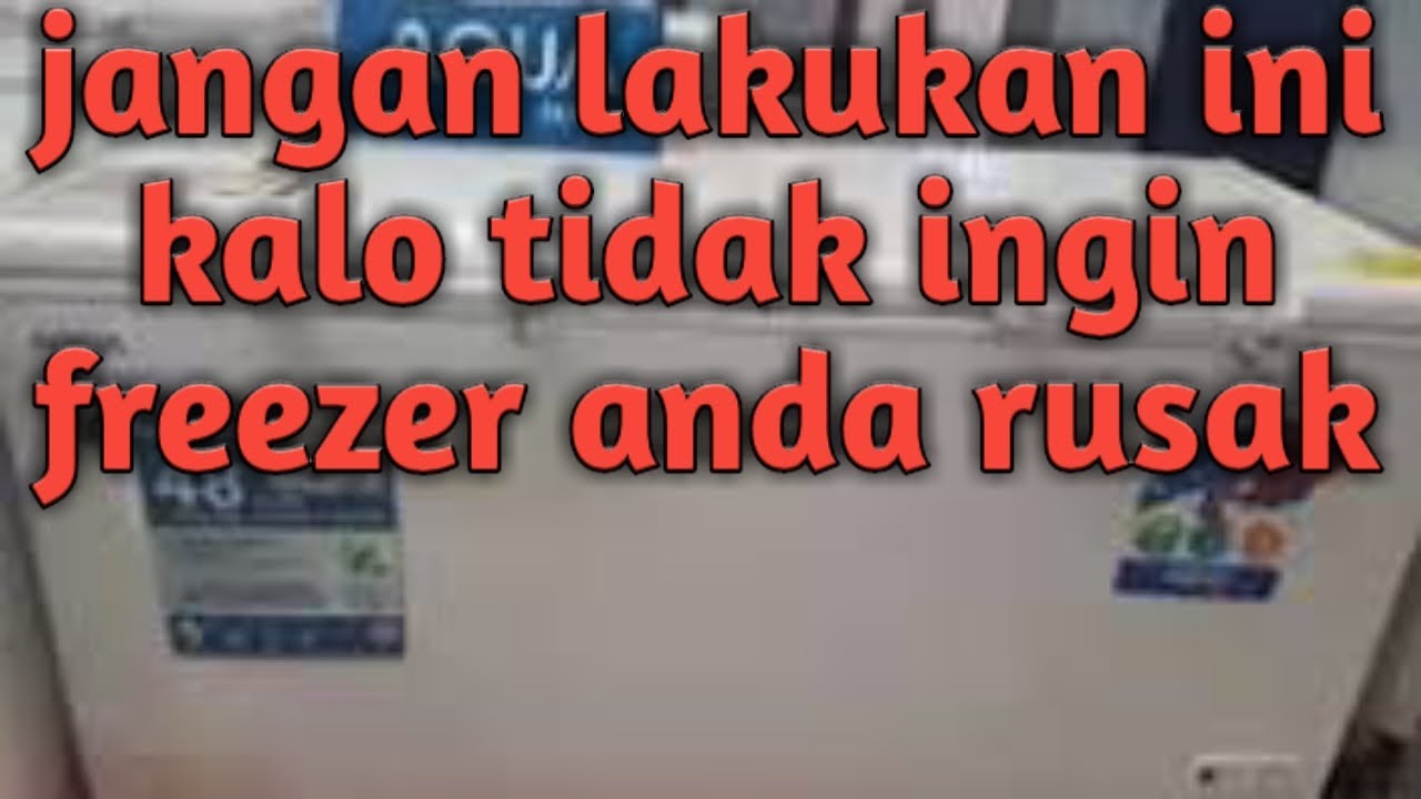 cara merawat freezer supaya berumur panjang