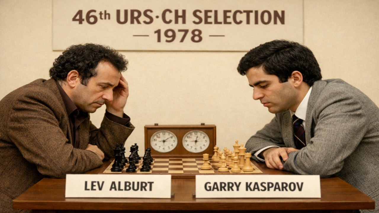 Lev Alburt vs Garry Kasparov - 46th URS•ch selection, 1978