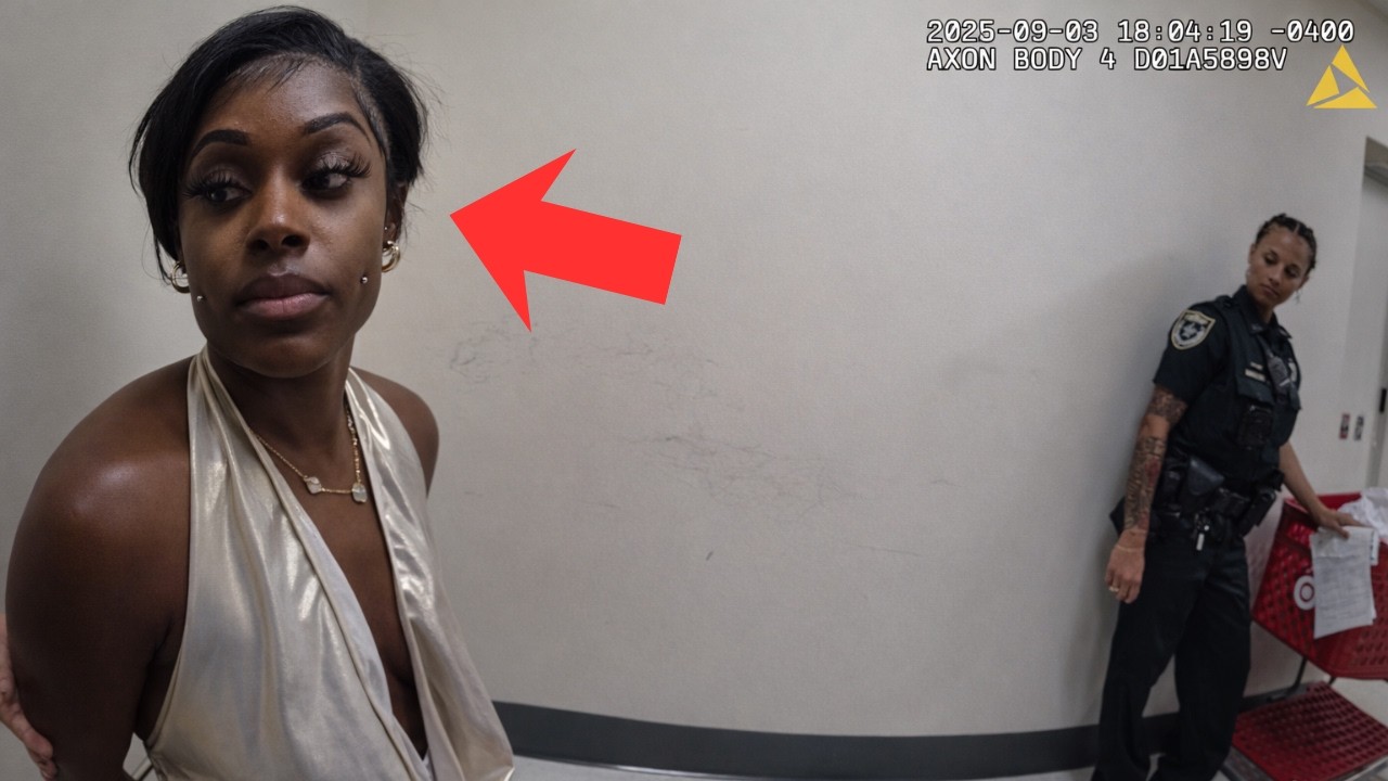 Bodycam: Target Shoplifter Had No Idea Cops Were Watching